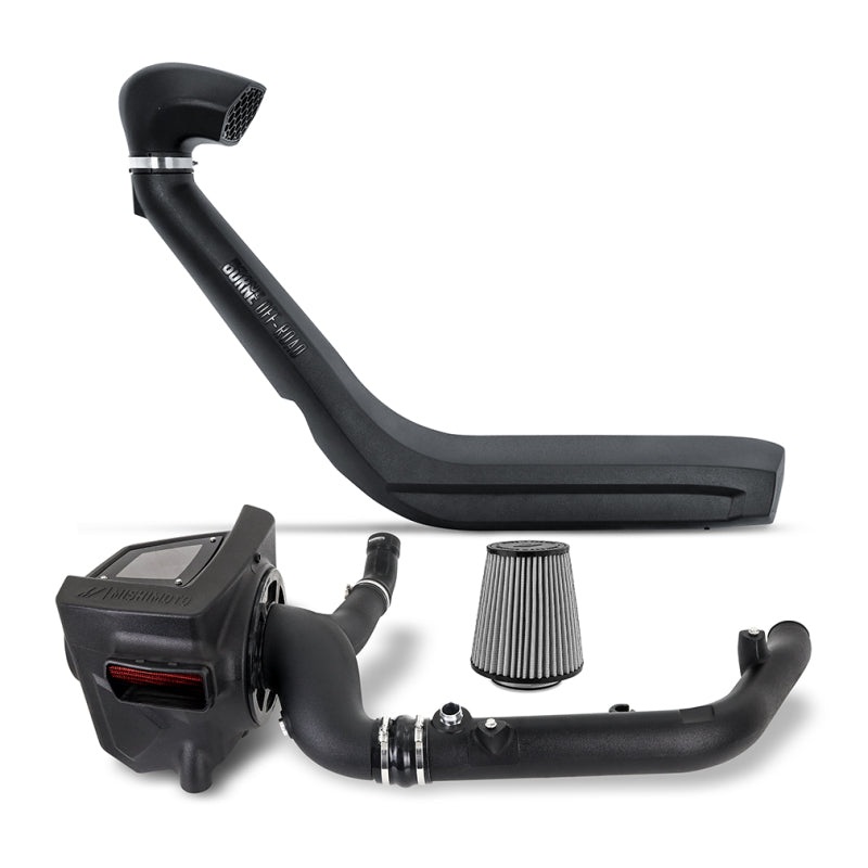 Mishimoto 2021+ Bronco 2.7L Intake/Snorkel Bundle – Dry Washable Filter