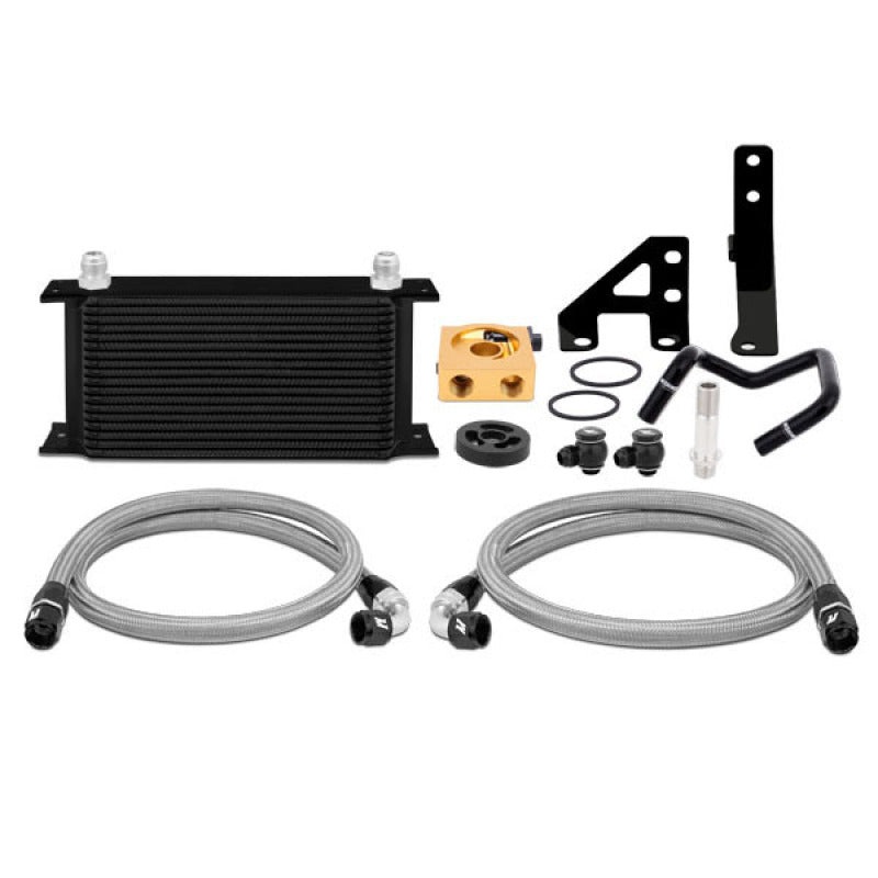 Mishimoto 2015 Subaru WRX Thermostatic Oil Cooler Kit – Black