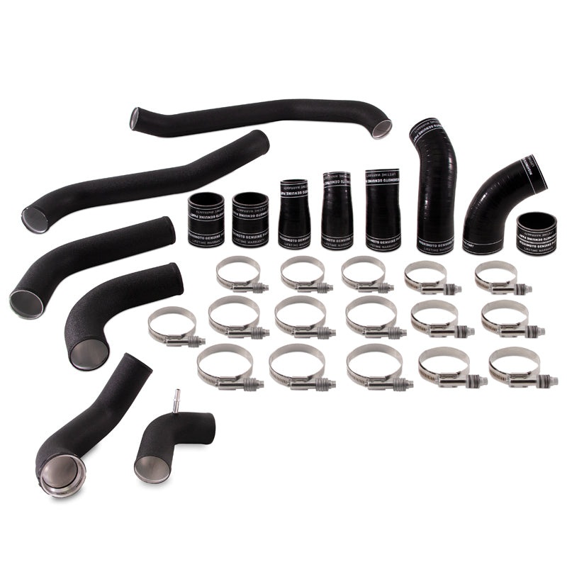 Mishimoto 2017+ Ford F150 3.5L EcoBoost Intercooler Pipe Kit – Wrinkle Black