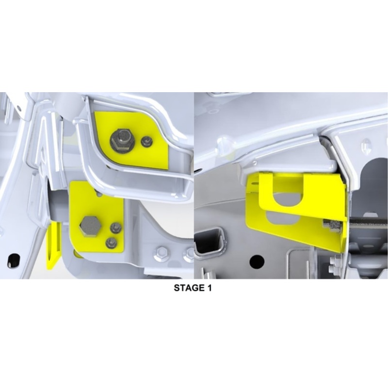 Krazy House Customs GEN 2 FORD RAPTOR SLOT DELETE KIT STAGE 1 BLACK