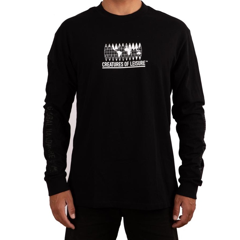 Creatures – GLOBAL HARDWARE L/S TEE : BLACK