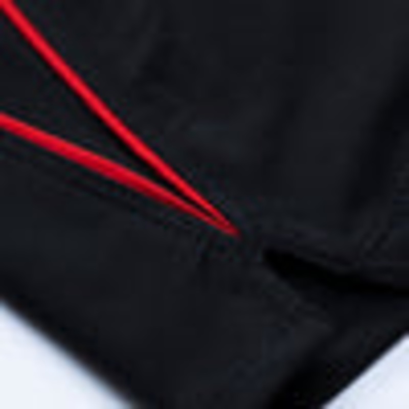 Florence – Outline Boardshort / Black & Red
