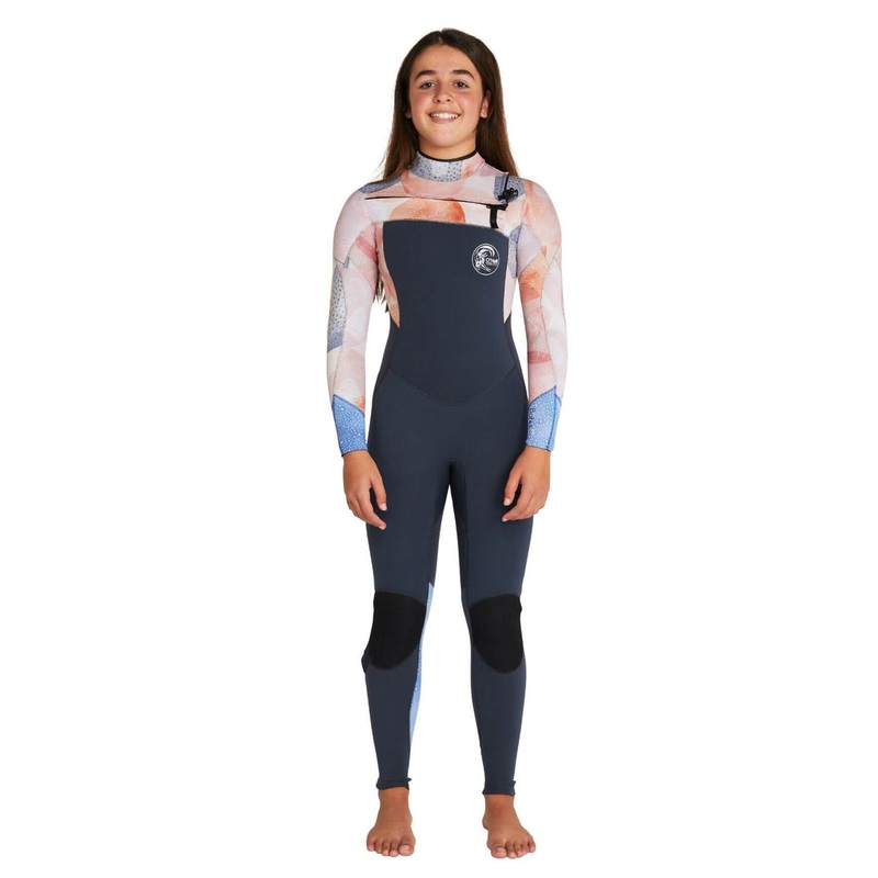O’Neill – Girl’s Bahia 3/2mm Steamer Chest Zip (GUNMTL/IMO/IMO2/IMO2)