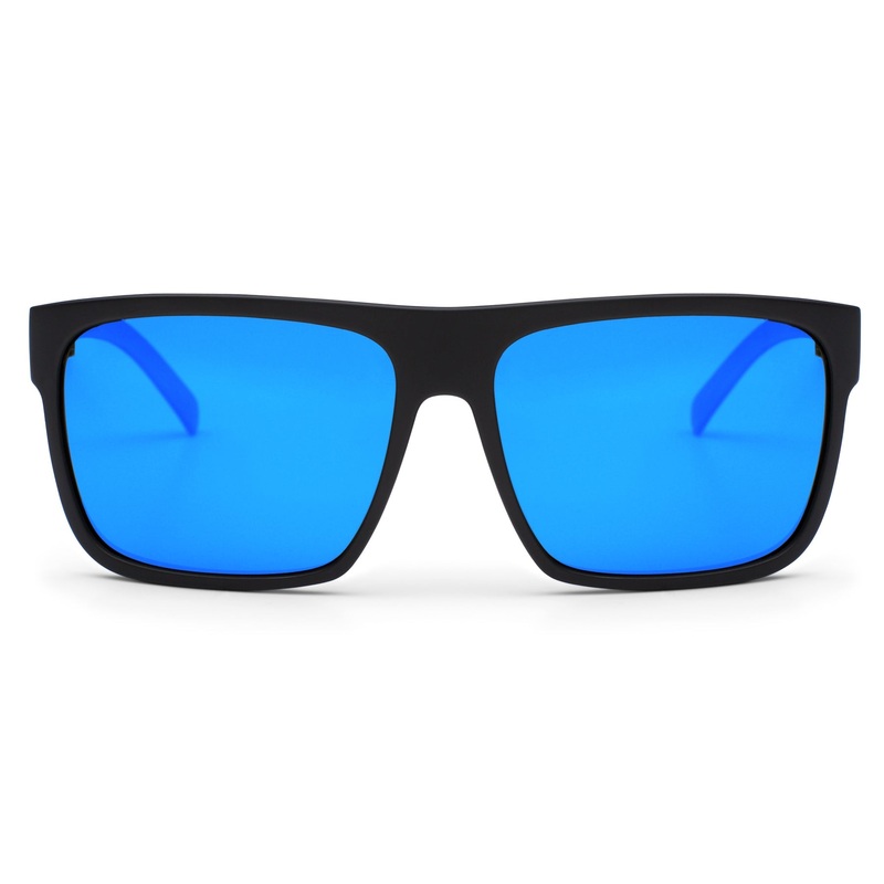 Otis After Dark  Matte black LIT Polar mirror Blue