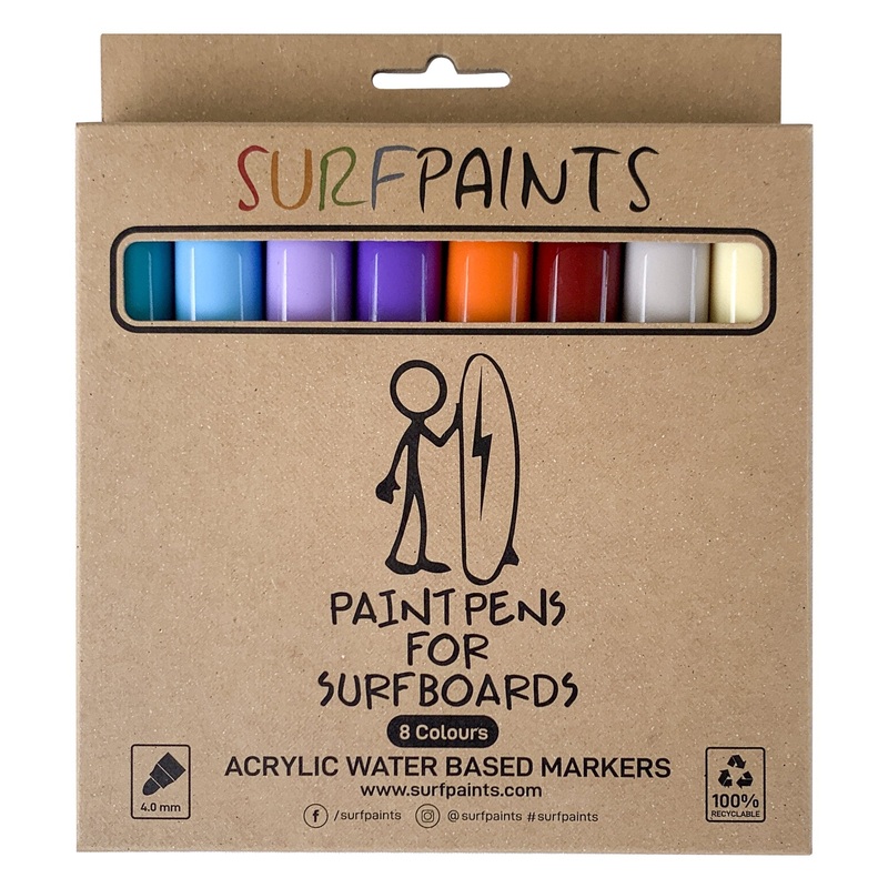 SurfPaints – Premium 8 Pack – Pastel Set