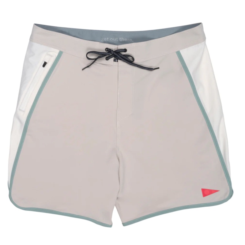 Florence – Block Boardshort / TAN