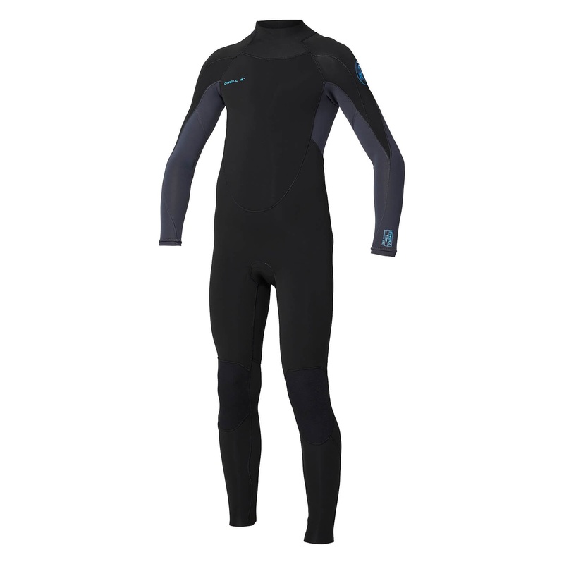 O’neill-  BOYS Defender BZ Full 4/3mm – BLK/BLK/GUNMTL