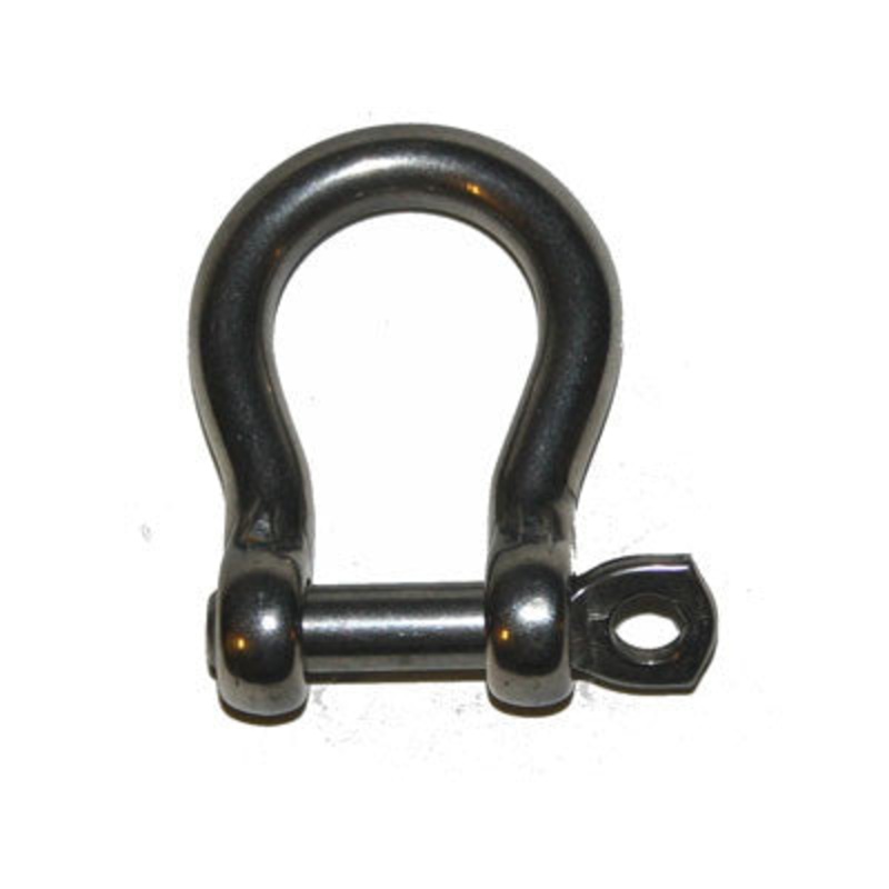 305HR – BOW SHACKLE – 10 MM (3/8) -SCREW PIN WITH EYE- loose pin