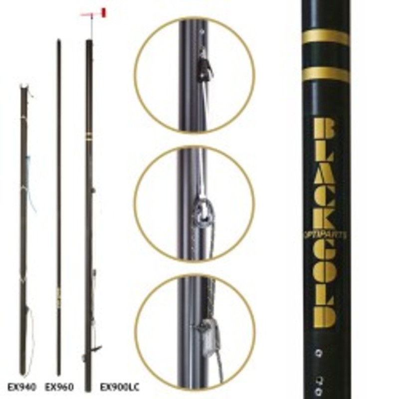 BLACK GOLD  LOW CLEAT SPAR SET WITH 40MM BOOM – OPTI 975LC