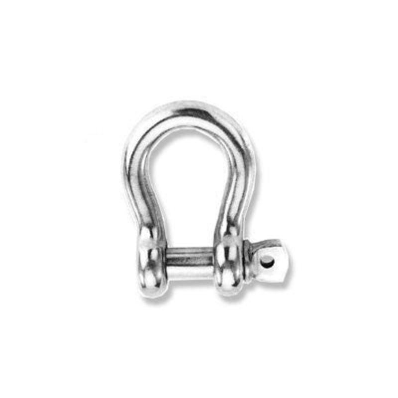 13.424 – BOW SHACKLE WITH EYE SCREW PIN- 5MM (3/16