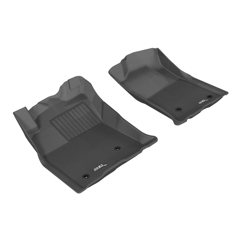 3D MAXpider 2005-2011 Toyota Tacoma Reg/ACS/DBL Cab Kagu 1st Row Floormat – Black