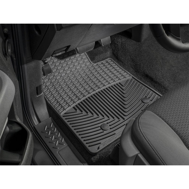 WeatherTech 08+ Nissan Xterra Front Rubber Mats – Black