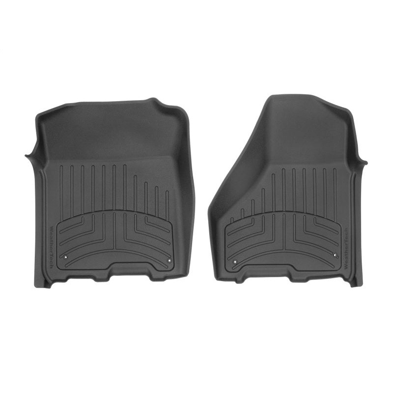 WeatherTech 12-18 Dodge Ram 1500 Crew Cab / Extended Cab Front Floorliner HP – Black