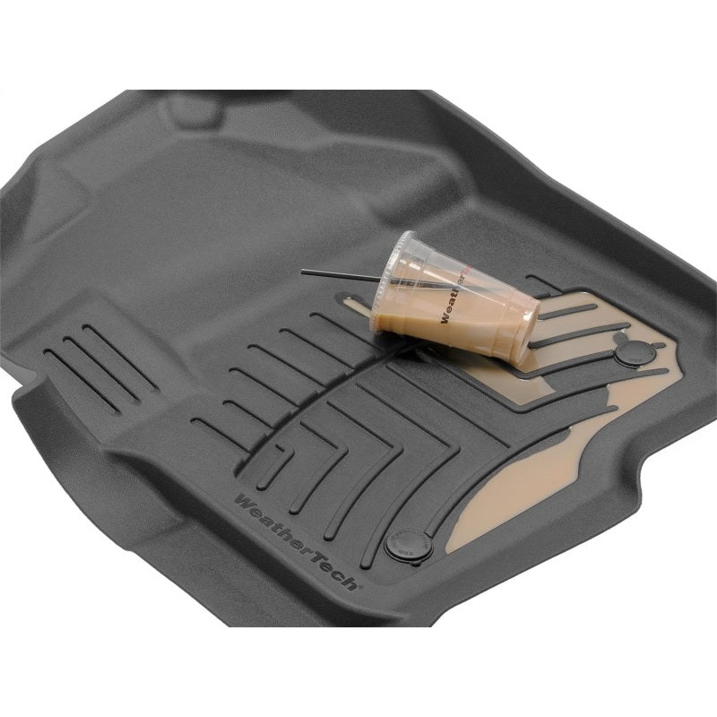 Weathertech 12-19 Dodge Ram 1st & 2nd Row Black 3D Floor Liners HP