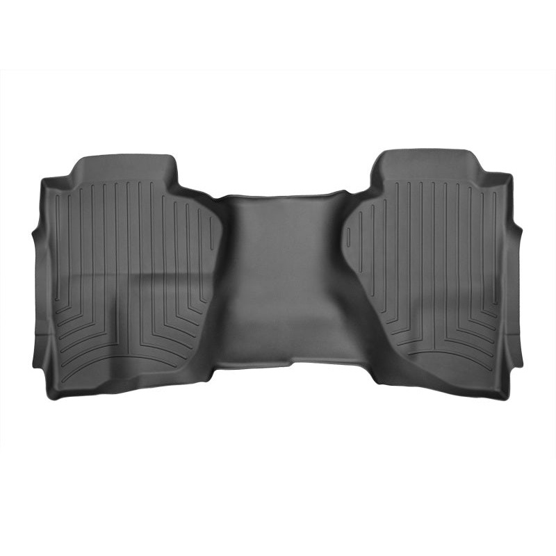 WeatherTech 2015+ Ford F-150 SuperCrew (1st Row Bench) Rear Floorliner HP – Black