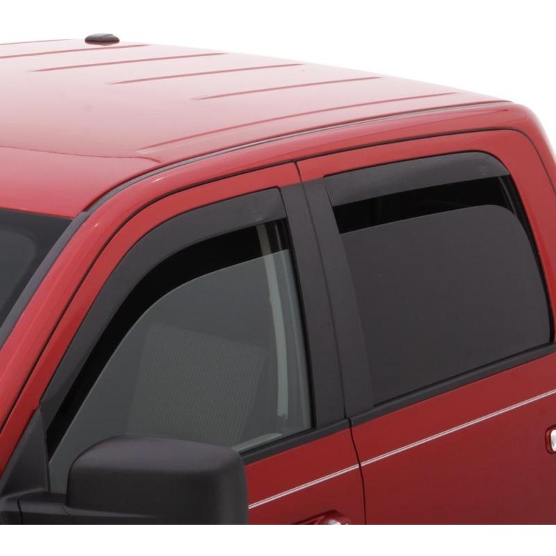 AVS 07-13 Chevy Avalanche Ventvisor Low Profile Deflectors 4pc – Smoke