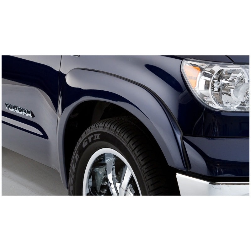 Bushwacker 07-13 Toyota Tundra OE Style Flares 2pc Fits w/ Factory Mudflap – Black MV50598196