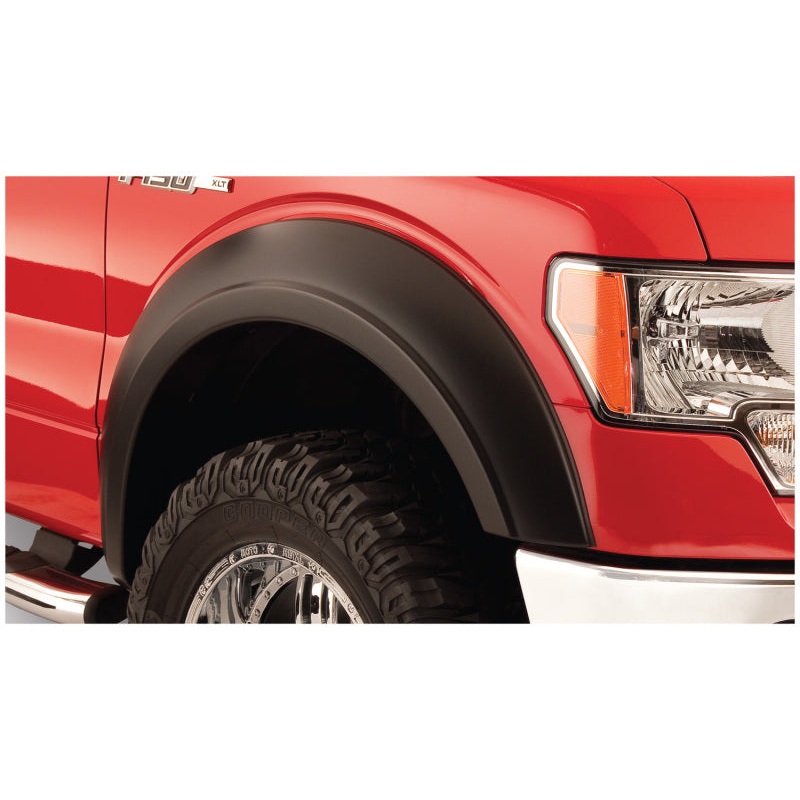 Bushwacker 92-96 Ford F-150 Styleside Extend-A-Fender Style Flares 4pc 81.0/96.0in Bed – Black MV50598246