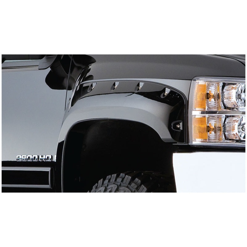 Bushwacker 99-07 Ford F-250 Super Duty Cutout Style Flares 2pc – Black MV50598274