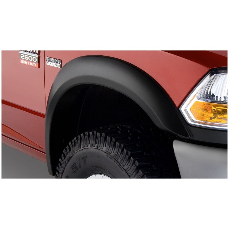 Bushwacker 10-18 Dodge Ram 2500 Extend-A-Fender Style Flares 2pc – Black MV50598016