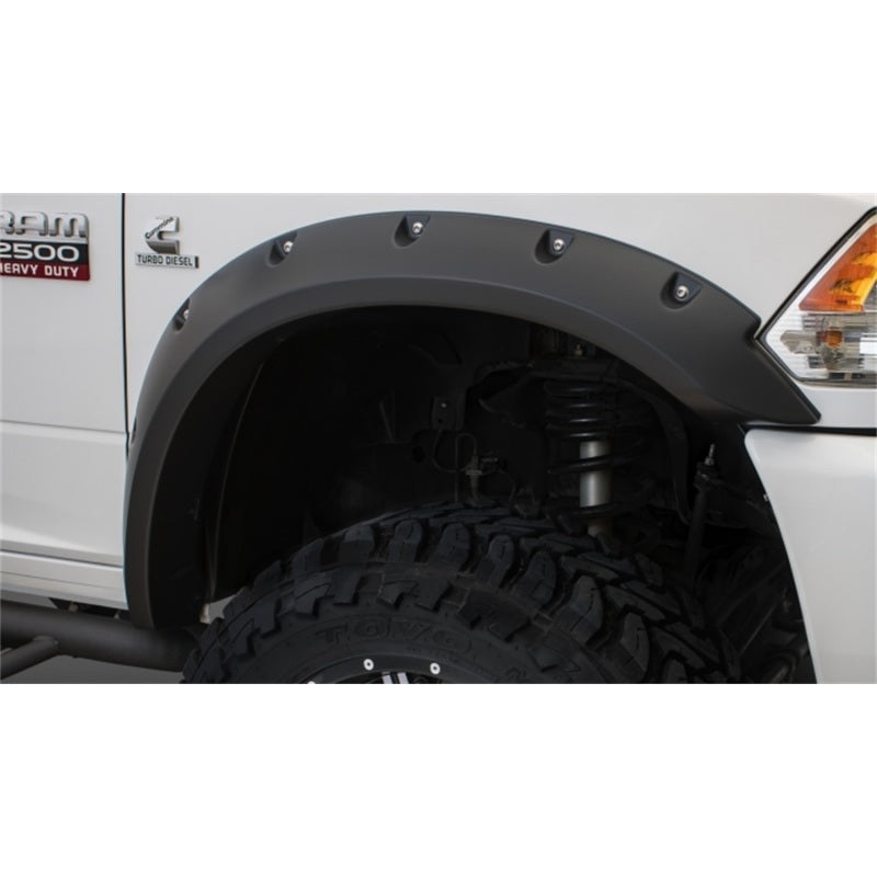 Bushwacker 10-18 Dodge Ram 2500 Max Pocket Style Flares 4pc 76.3/98.3in Bed – Black MV50597996