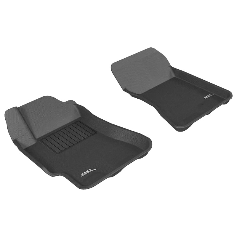 3D MAXpider 2002-2007 Subaru Impreza Kagu 1st Row Floormat – Black MV50594556
