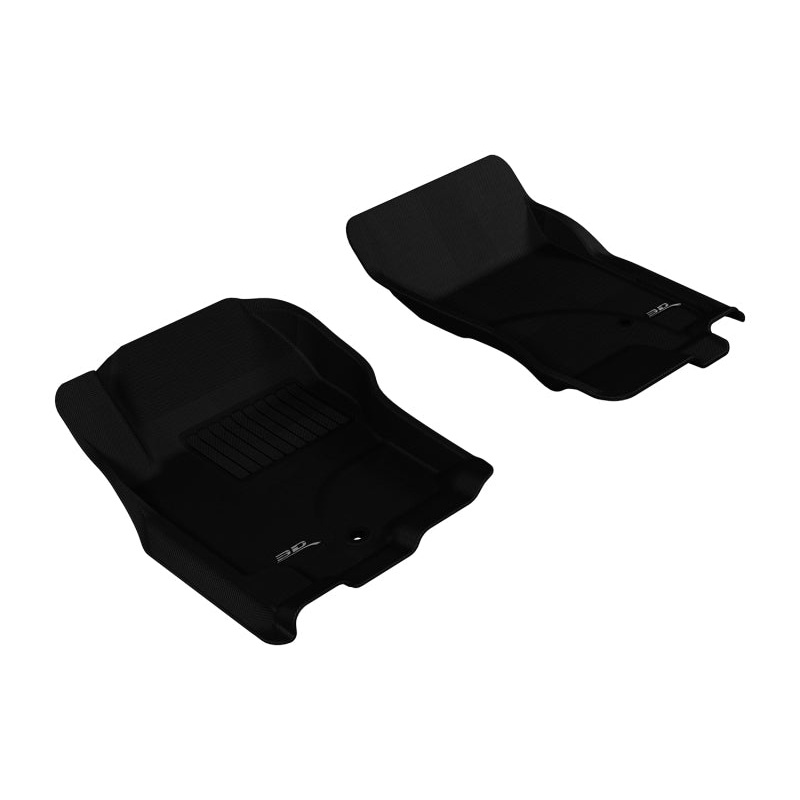 3D MAXpider 2005-2015 Nissan Pathfinder/Xterra Kagu 1st Row Floormat – Black MV50594567