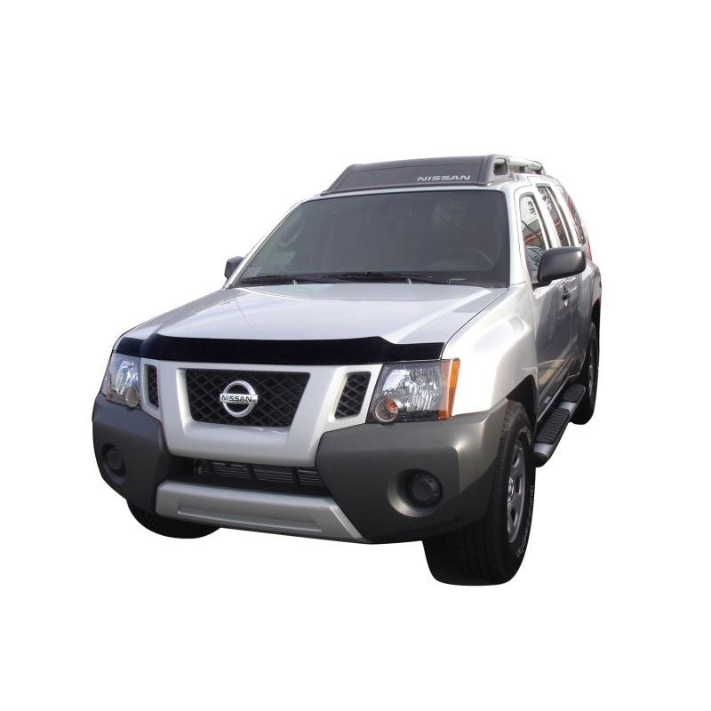 AVS 05-18 Nissan Frontier Aeroskin Low Profile Acrylic Hood Shield – Smoke