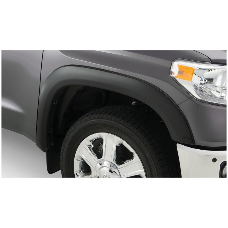 Bushwacker 14-18 Toyota Tundra OE Style Flares 2pc Fits w/ Factory Mudflap – Black MV50590380