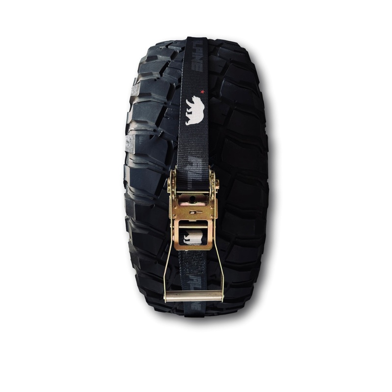 *Limited Edition* Golden State Tire Tie Down (Single Strap)