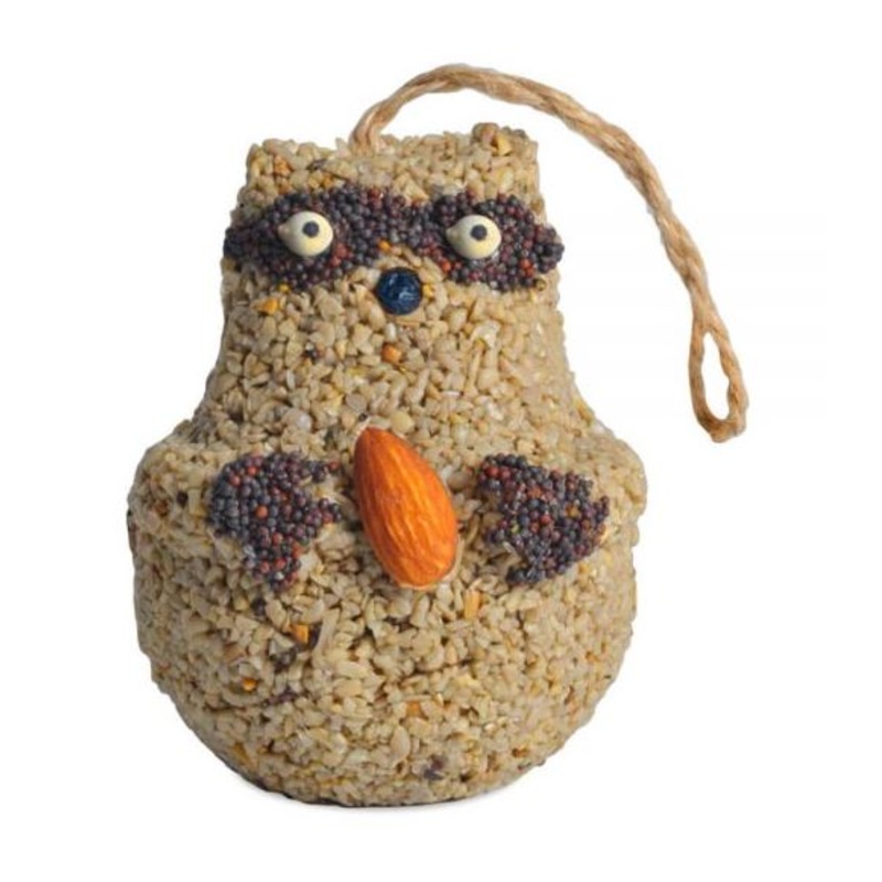 Woodland Friends Seed Ornament – Raccoon