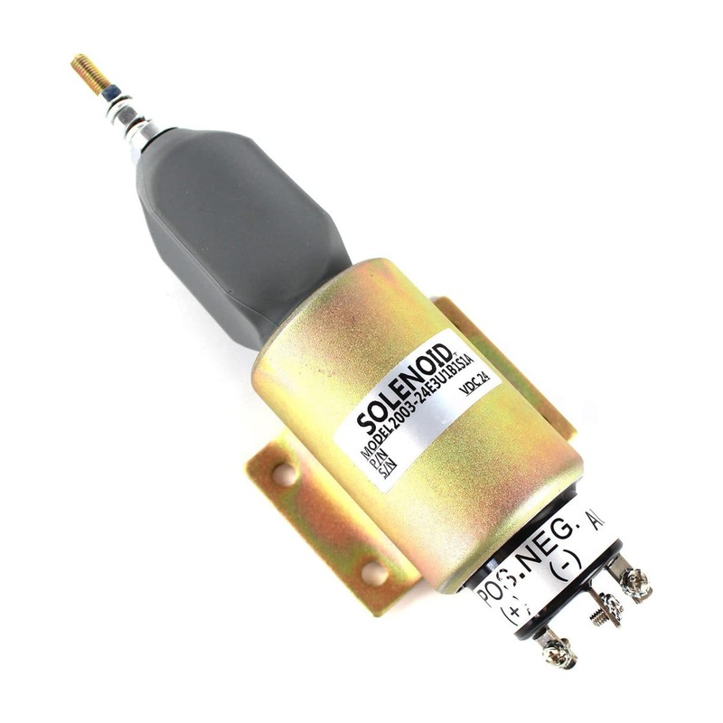 2003-24E3U1B1S1A 24V Stop Solenoid Fuel Shutdown Solenoid for Woodward Diesel Engine