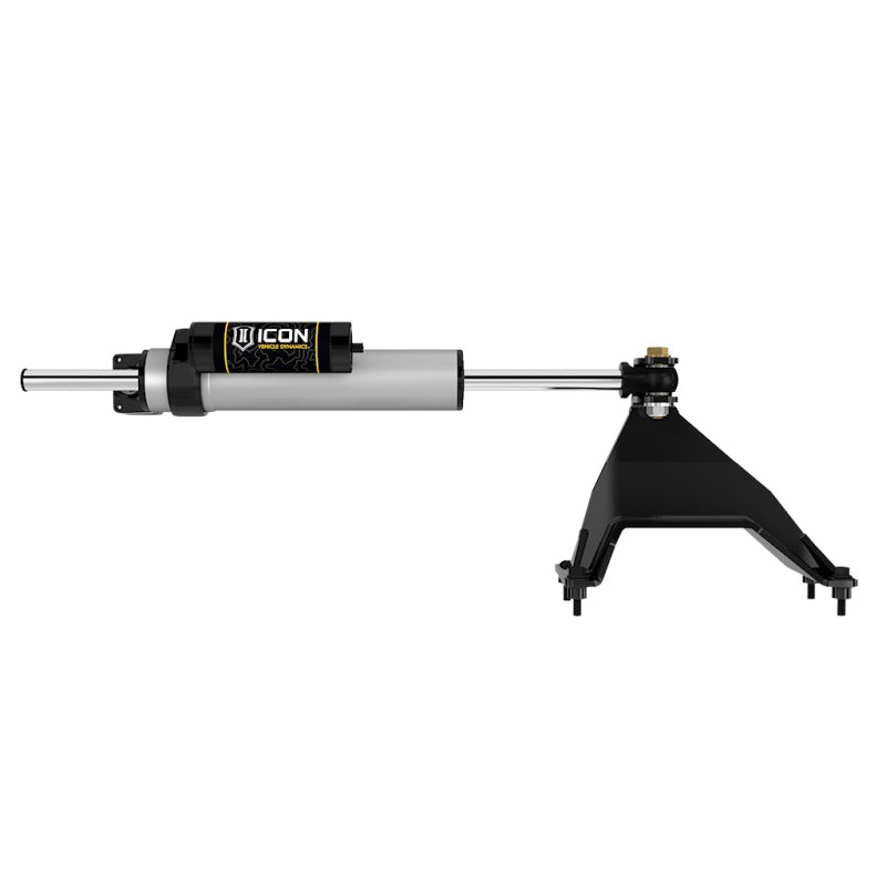 Fox 2.0 Performance Series 10.1in. Smooth Body IFP Steering Stabilizer (Alum) Std Travel – Blk