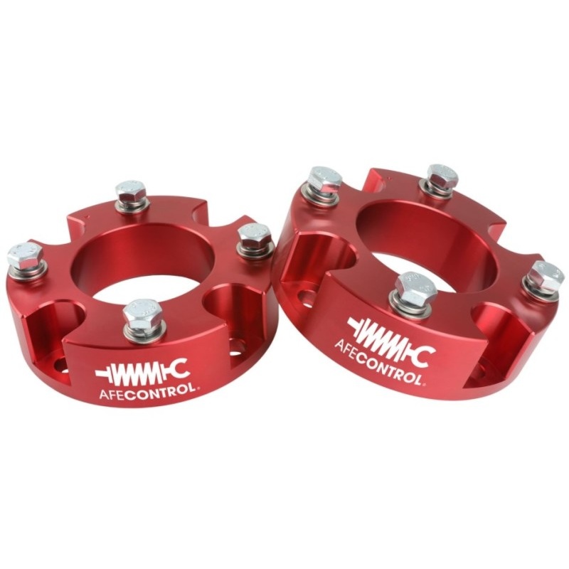 aFe CONTROL 2.0 IN Leveling Kit 07-21 Toyota Tundra – Red