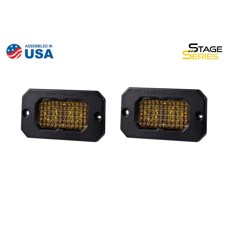 Diode Dynamics SSC2 Inch LED Pod, Sport Flush Pair