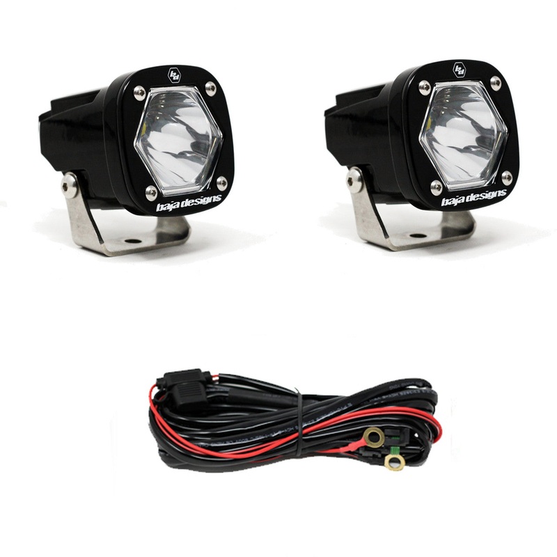 Baja Designs S1 Black LED Auxiliary Light Pod Pair – Universal