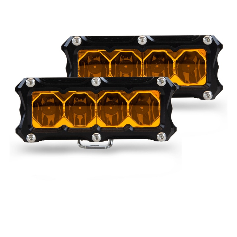 Heretic BA-4 Amber LED Pod Light – 2 Pack