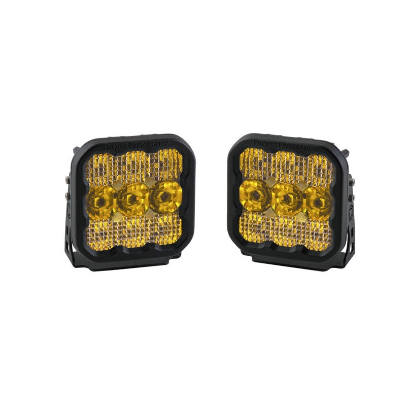 Diode Dynamics SS5 LED Pod Sport – Yellow Combo (Pair)