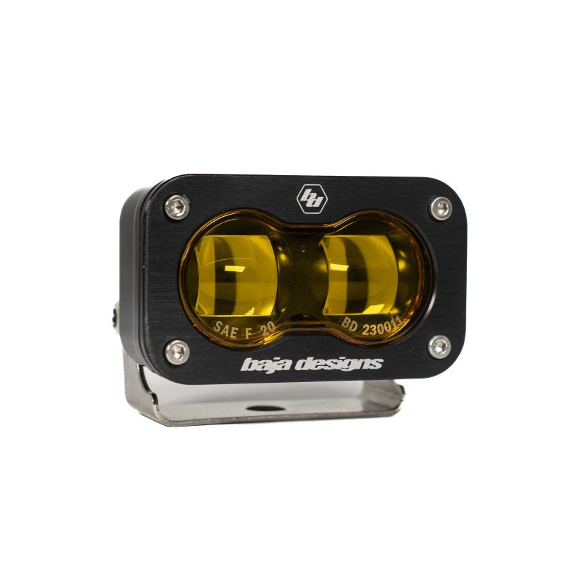 Baja Designs 19-22 Dodge RAM 1500 Rebel / 21-22 1500 TRX S2 SAE Dual Fog Pocket Light Kit – Amber