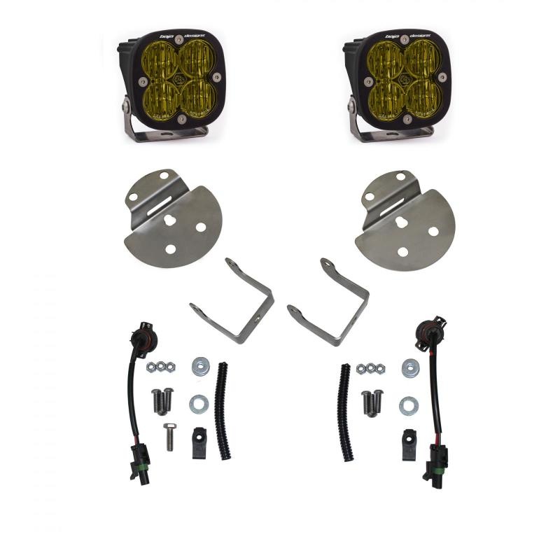 Baja Designs 15-19 Canyon/Colorado Fog Light & Fog Pocket Kit – Amber