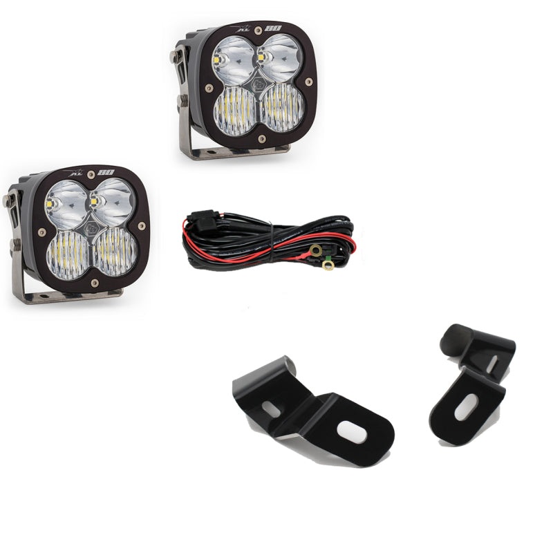 Baja Designs 2019+ Ram 2500/3500 XL 80 Driving Combo A-Pillar Kit – Clear