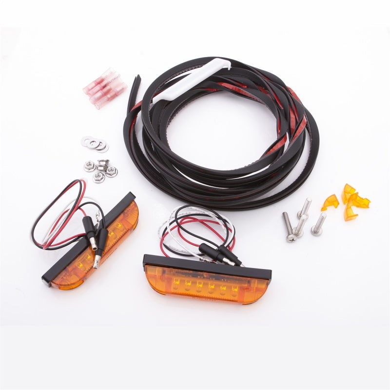 Bushwacker 99-18 Universal 3-Wire Led Marker Light Kit For Flat Style Flares MV50597957
