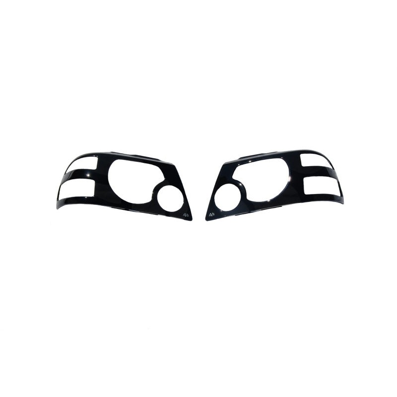AVS 04-08 Ford F-150 Projectorz Headlight Covers 2pc – Black