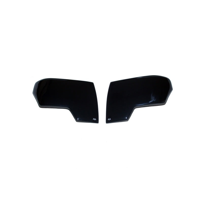 AVS 04-12 Chevy Colorado Headlight Covers – Black